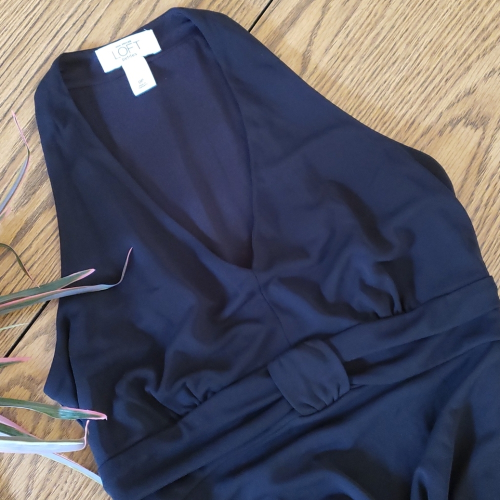 LOFT petite black dress